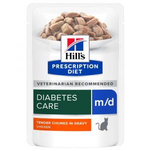 Hill's Prescription Diet m/d mit Huhn - 24 x 85 g