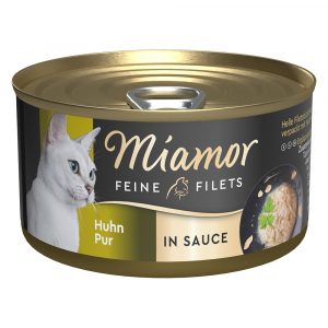 Miamor Feine Filets in Soße 24 x 85 g - Huhn pur