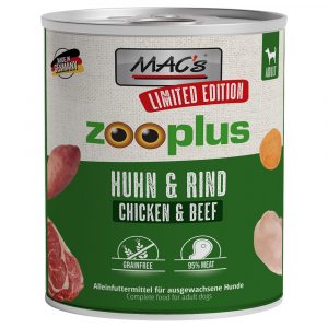 MAC´s Hund Special Edition - Sparpaket: 24 x 800 g Huhn & Rind