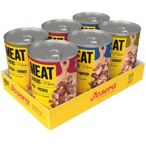 Josera Meatlovers Menü 6 x 400 g - Mix (3 Sorten)