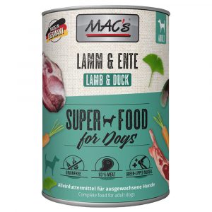 Sparpaket MAC's Adult Superfood 12 x 400 g - Mix