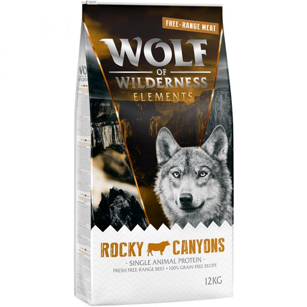 Wolf of Wilderness "Rocky Canyons" Freiland-Rind - getreidefrei - 300 g