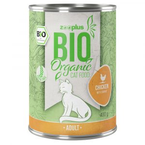 zooplus Bio 1 x 400 g - Bio-Huhn mit Karotte