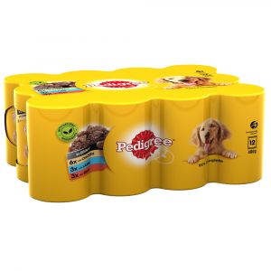 Pedigree Adult Selection Multipack 24 x 400 g Nassfutter für Hunde - Meat Selection in Gravy (Huhn