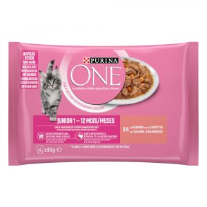 Sparpaket Purina ONE Junior 12 x 85 g - Junior