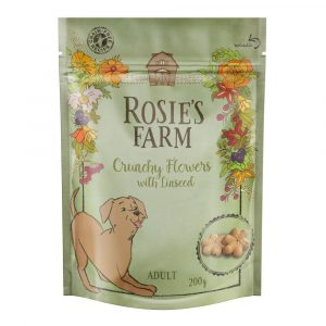Rosie's Farm Snacks Adult "Crunchy Flowers" - 3 x 200 g