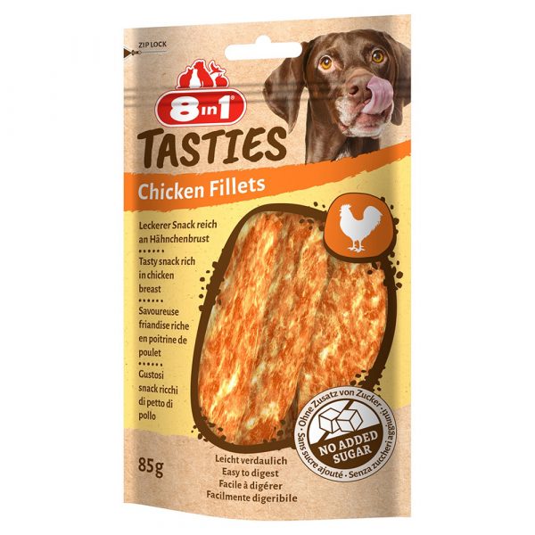 8in1 Tasties Hühnerfilets - 6 x 85 g