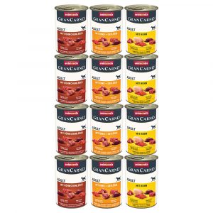 Sparpaket Animonda GranCarno Original 24 x 400 g - Mix 4 Delikate Variation (3 Sorten)