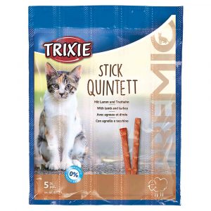 Trixie PREMIO Stick Quintett - mit Lamm & Truthahn (10 x 5 g)