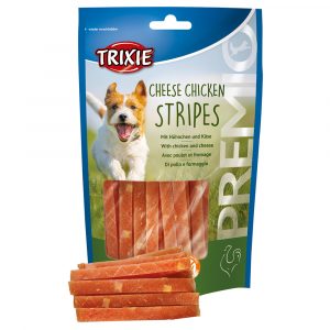 Trixie PREMIO Streifen mit Hühnchen und Käse - 2 x 100 g