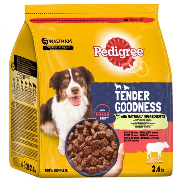 Pedigree Tender Goodness mit Rind - Sparpaket: 3 x 2