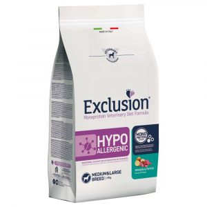 Exclusion Diet Hypoallergenic Medium/Large Adult mit Hirsch & Kartoffel - Sparpaket: 2 x 12 kg