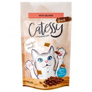 Sparpaket Catessy Knabber-Snacks 15 x 65 g - mit Lachs