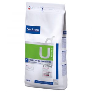 Virbac Veterinary HPM Dog Urology Dissolution & Prevention U1 - Sparpaket: 2 x 12 kg