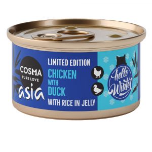 Cosma Asia Winter-Edition: Hühnchen mit Ente  - Sparpaket: 24 x 85 g