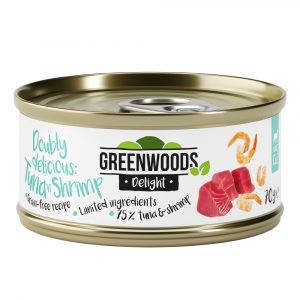 Greenwoods Delight Thunfischfillet mit Shrimps 48 x 70 g