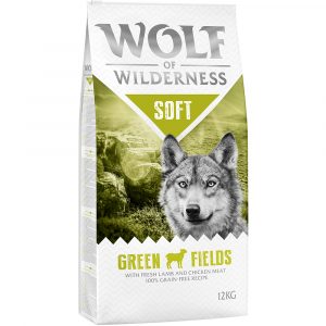 Wolf of Wilderness "Soft - Green Fields" Lamm - getreidefrei - 12 kg