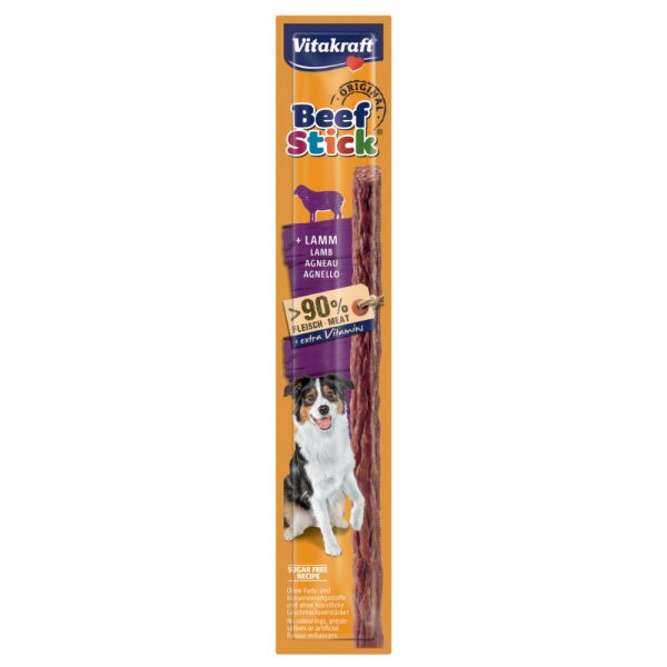 25 x 12 g Vitakraft Beef-Sticks® zum Sonderpreis! - Lamm