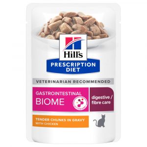 Hill's Prescription Diet Gastrointestinal Biome mit Huhn - 48 x 85 g