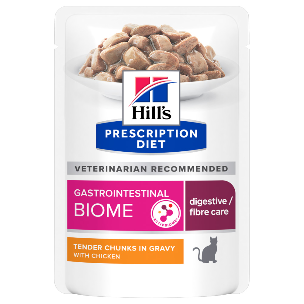 Hill's Prescription Diet Gastrointestinal Biome mit Huhn - 12 x 85 g