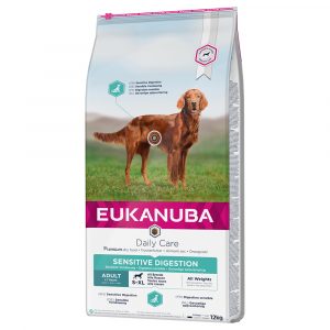 12 kg / 15 kg Eukanuba Daily Care zum Sonderpreis! - 12 kg Adult Sensitive Digestion