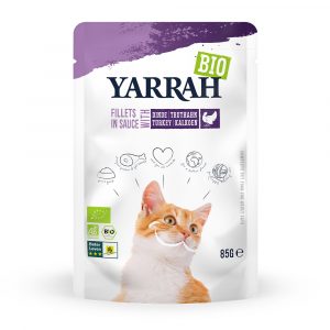 14 x 85 g Yarrah Bio Filets in Soße zum Sonderpreis! - mit Bio-Truthahn