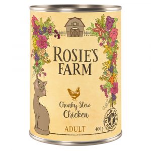 Rosie's Farm Adult 6 x 400 g zum Sonderpreis! - Huhn