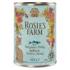 Rosie's Farm Adult 6 x 400 g zum Sonderpreis! - Lachs & Huhn mit Garnelen