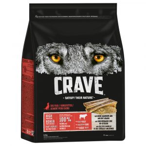 Crave Rind mit Knochenmark & Urgetreide - Sparpaket: 3 x 2