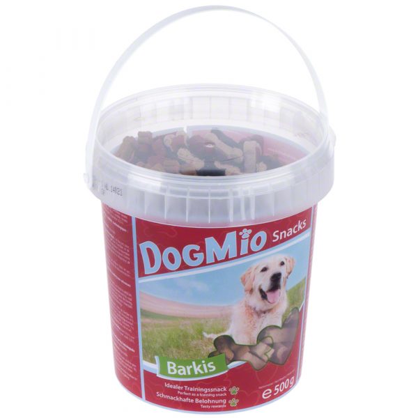 Probierpreis! DogMio Barkis (semi-moist) - 500 g in Aufbewahrungsbox