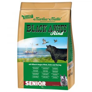 3 kg gratis! 15 kg Markus-Mühle Black Angus Senior - 15 kg