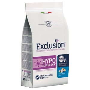 Exclusion Diet Hypoallergenic Medium/Large Adult mit Fisch & Kartoffel - Sparpaket: 2 x 12 kg