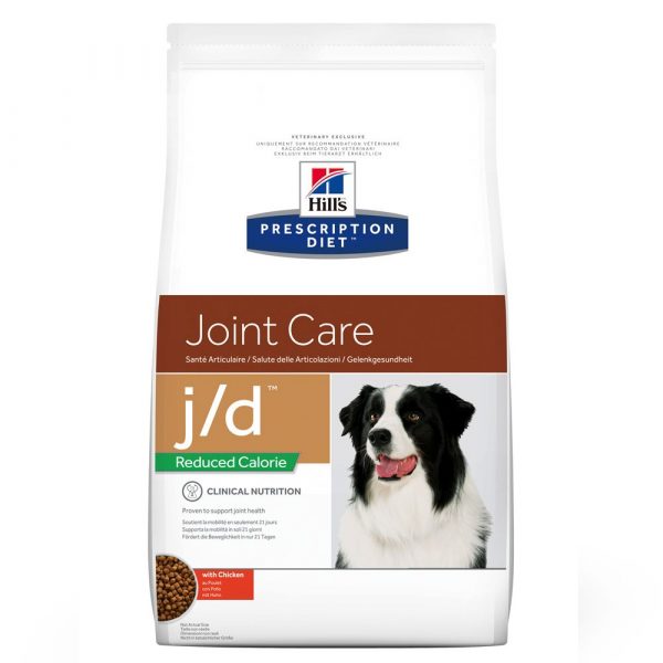 3-fach zooPunkte auf Hill's Prescription Diet - j/d Reduced Calorie Joint Care mit Huhn 12 kg