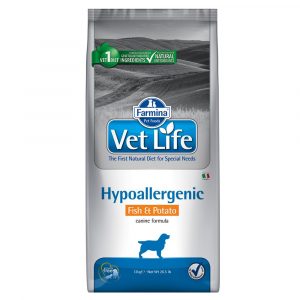 12 kg Farmina Vet Life Dog zum Sonderpreis! - Hypoallergenic mit Fisch & Kartoffel