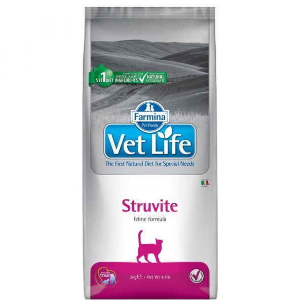 2 kg Farmina Vet Life für Katzen zum Sonderpreis! - Struvite Feline