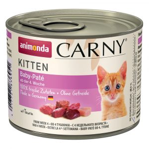 Animonda Carny Kitten 6 x 200 g - Baby Pate