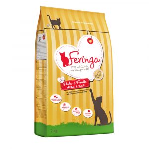 Feringa Trockennahrung für den Vorrat zum Sonderpreis! - Adult Huhn & Forelle 6 kg (3 x 2 kg)