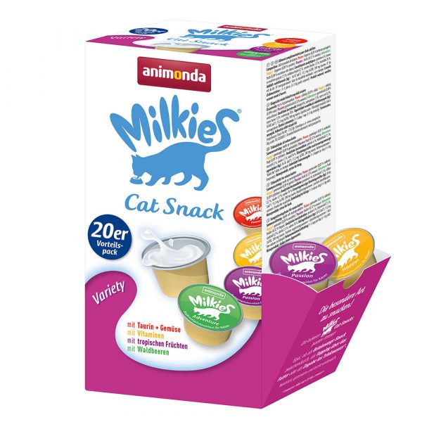 17 + 3 gratis! 20 x 15 g Animonda Milkies Mixpaket - Mix II Variety (getreidefrei)