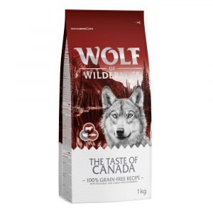 2 x 1 kg Wolf of Wilderness Trockenfutter zum Sonderpreis! - The Taste of Canada - Rind