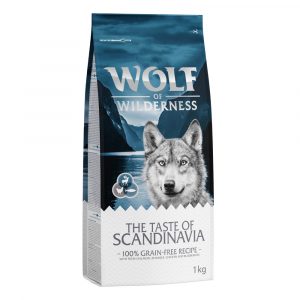 2 x 1 kg Wolf of Wilderness Trockenfutter zum Sonderpreis! - The Taste of Scandinavia - Lachs