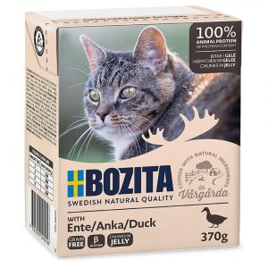 5 + 1 gratis! 6 x 370 g Bozita Häppchen in Gelee oder Soße - Pute in Gelee