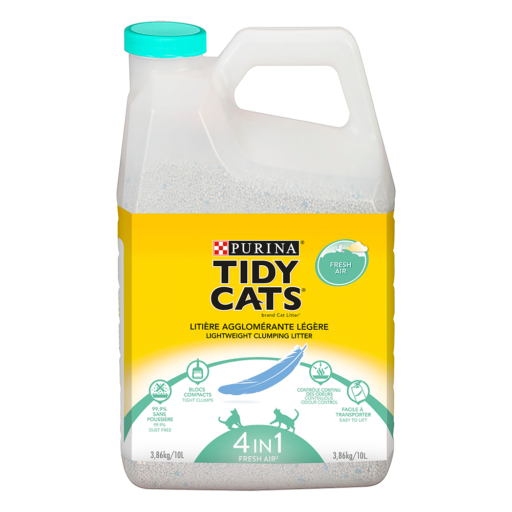 2 x 7 l / 20 l Purina Tidy Cats Lightweight Klumpstreu zum Sonderpreis! - Fresh Air (2 x 20 l)