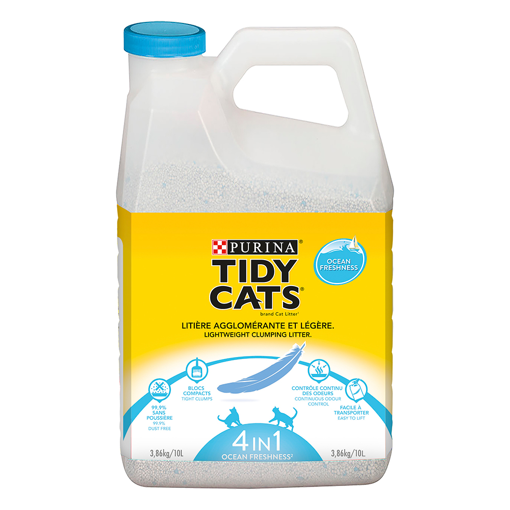 2 x 7 l / 20 l Purina Tidy Cats Lightweight Klumpstreu zum Sonderpreis! - Ocean Freshness (2 x 20 l)