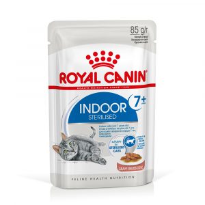 Royal Canin Indoor Sterilised 7+ in Soße - 48 x 85 g