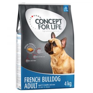 Concept for Life Französische Bulldogge Adult - Sparpaket 2 x 4 kg