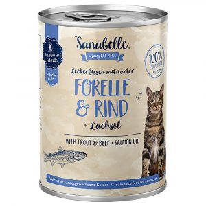 Sanabelle All Meat 6 x 400 g - Forelle & Rind
