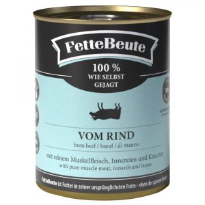 Sparpaket FetteBeute 12 x 800 g - Rind