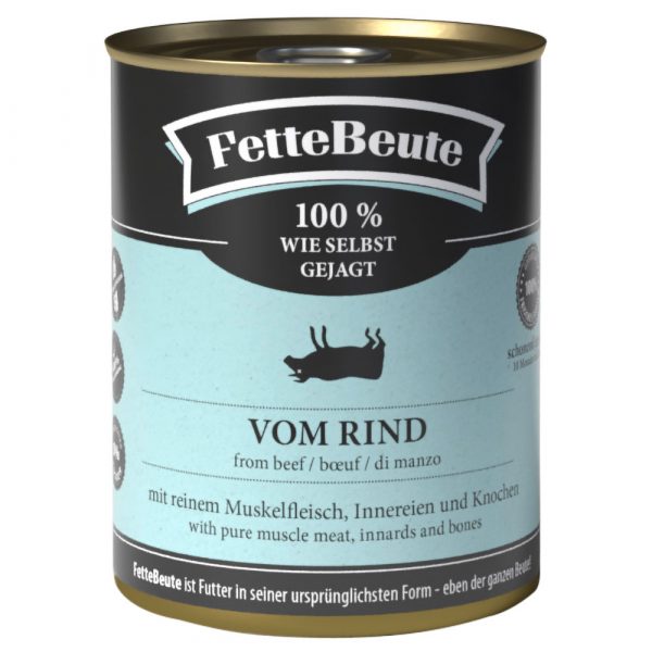 FetteBeute 24 x 800 g - Rind