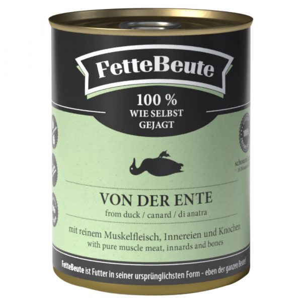 FetteBeute 24 x 800 g - Ente