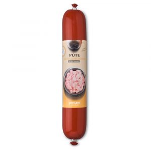 8 + 2 gratis! 10 x 400 g proCani Kochwurst  - Pute Hypoallergen